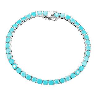 KREAM 人造绿松/黑锆石 网球手链男女同款欧美潮流