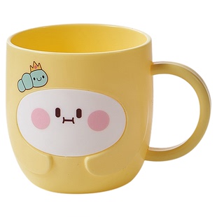 加厚漱口杯刷牙缸可爱儿童刷牙杯防摔防倒牙杯宝宝卡通牙刷杯学生