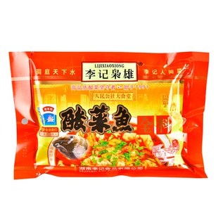 李记枭雄酸菜鱼全料280g*3袋李记乐宝酸菜鱼调料调味料家用商用