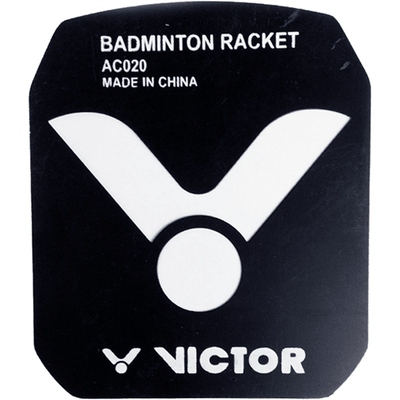 官网正品VICTOR胜利LOGO板标记板AC020 威克多羽毛球拍专用 单片