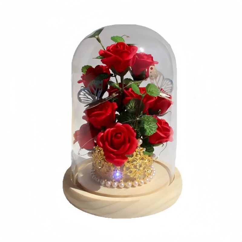教师节礼物送女老师永生花玫瑰花