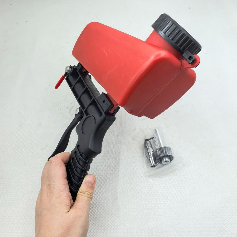 爆款气动喷砂枪小型手持式喷砂枪便携式气动红色喷砂枪