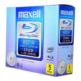 Maxell/麦克赛尔蓝光BD-R25G光盘 大容量万胜刻录盘电脑光碟 单片