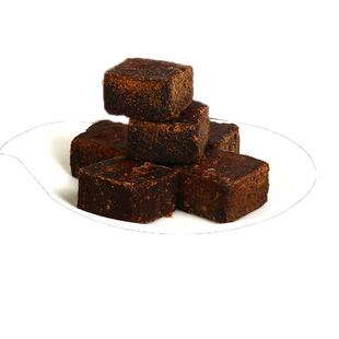 发3袋山东恣怡阿胶黑糖块100克包装女生大姨妈产妇红糖姜茶甘蔗糖