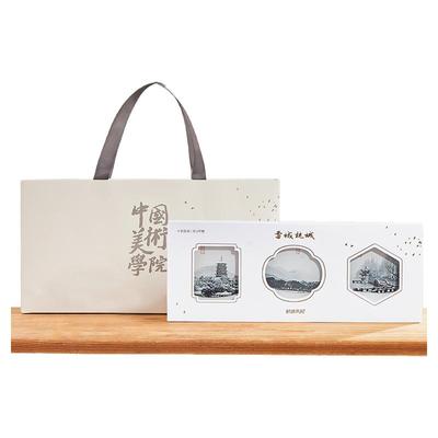 杭州十里西湖文创杯垫摆件礼物