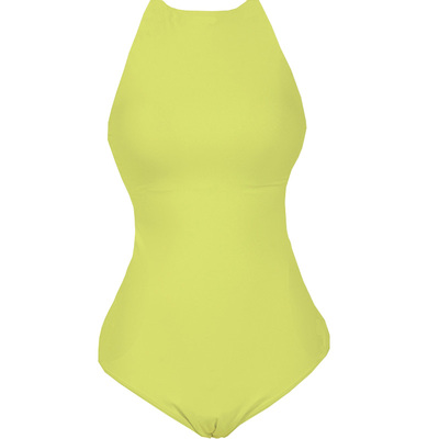 露背遮肚显瘦小胸聚拢游泳衣新品