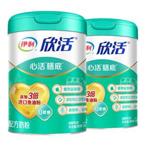 伊利官方旗舰店心活配方成人奶粉