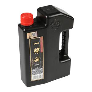 一得阁精制墨汁 4斤大容量 桶装书画创作墨液一德阁北京墨水1000G