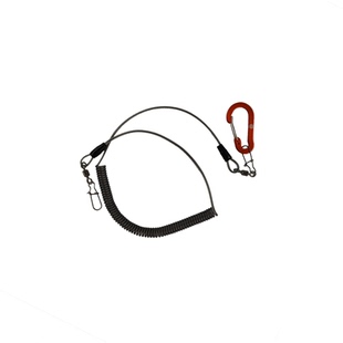 优立方 加长40米强力不锈别针失手绳溜鱼大物绳定制不锈钢丝内芯