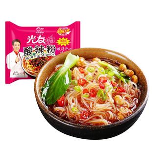 光友酸辣粉丝四川特色方便粉丝速食粉丝绵阳泡粉条20袋装105g
