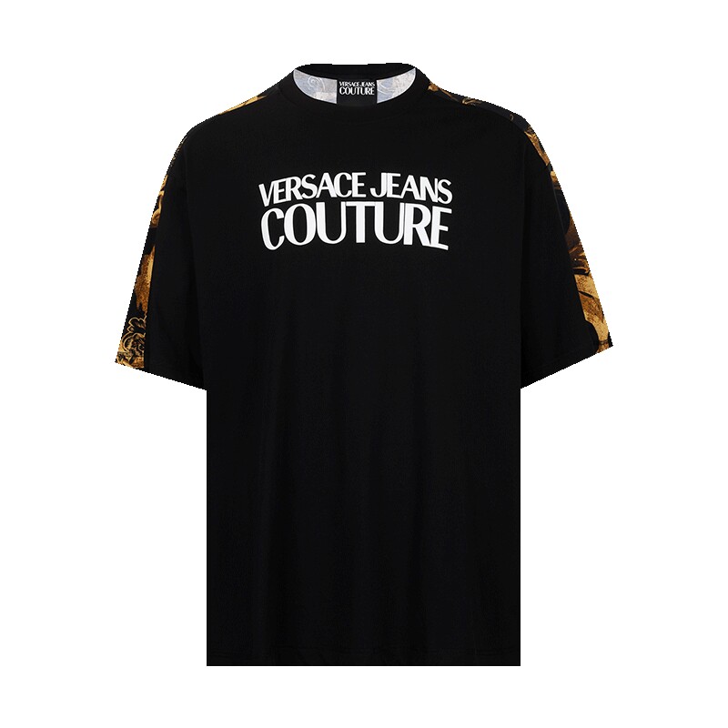 VersaceCouture印花短袖T恤男