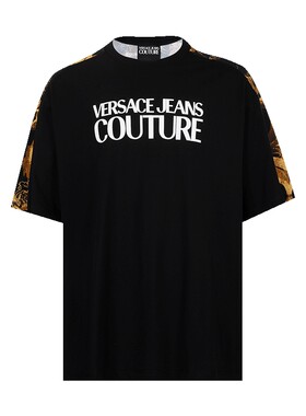 VersaceCouture印花短袖T恤男