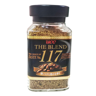 日本进口 UCC117黑咖啡无蔗糖速溶咖啡粉悠诗诗冻干美式健身冷萃