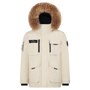 波司登极寒90鹅绒羽绒服男女同款冬季防风保暖外套户外大毛领加厚