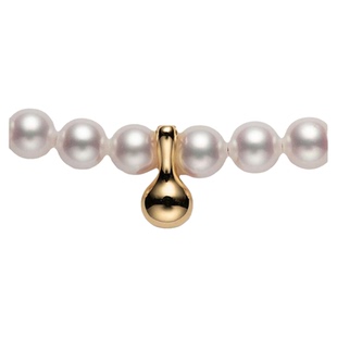 纯银吊坠黄金镀18k金小金豆项链配件万能扣珍珠女款爱心单独坠子