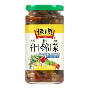 恒顺什锦菜375g酱菜咸菜泡菜下饭配粥小菜榨菜早餐即食镇江特产