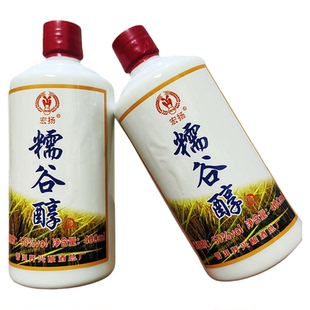 云南特产酒 普洱宏扬糯谷醇酒 400mlx6瓶50度 小曲固态法酒清香型