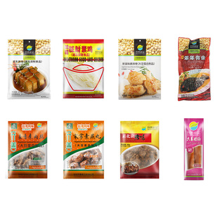 齐善素食8包套餐素鸡素鱼素鸭素东坡肉素丸肉丝仿荤佛家纯素斋菜