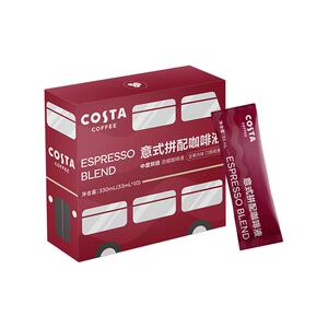 COSTA咖啡浓缩咖啡液意式拼配冷萃液阿拉比卡美式浓缩黑咖啡33ml