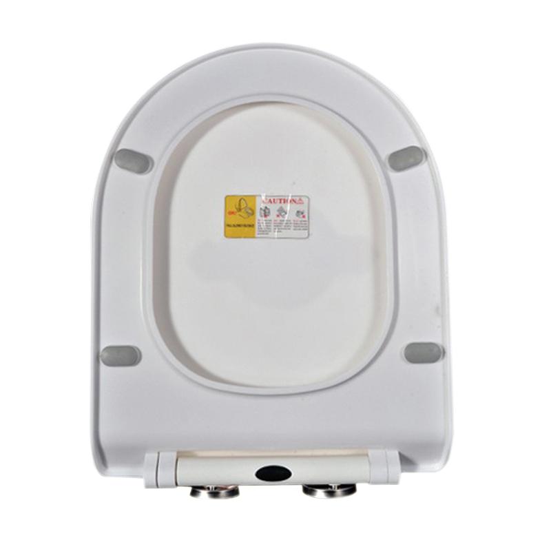 一键快拆型马桶盖 超薄款方U型V型座便器盖板 缓降静音上装马桶盖