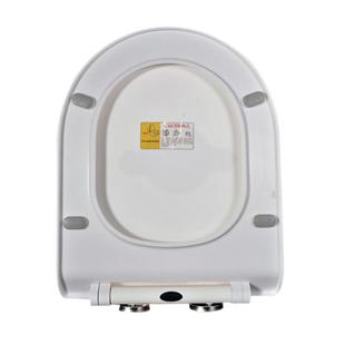 一键快拆型马桶盖 超薄款方U型V型座便器盖板 缓降静音上装马桶盖