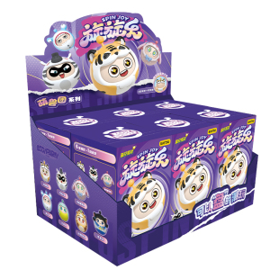 卡游蛋仔派对旋旋乐萌兽团系列盲盒官方周边摆件公仔变脸玩偶玩具