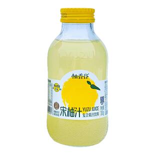 柚香谷宋柚汁双柚汁清爽解腻果汁饮料YUZU常山胡柚子饮品300ml*10