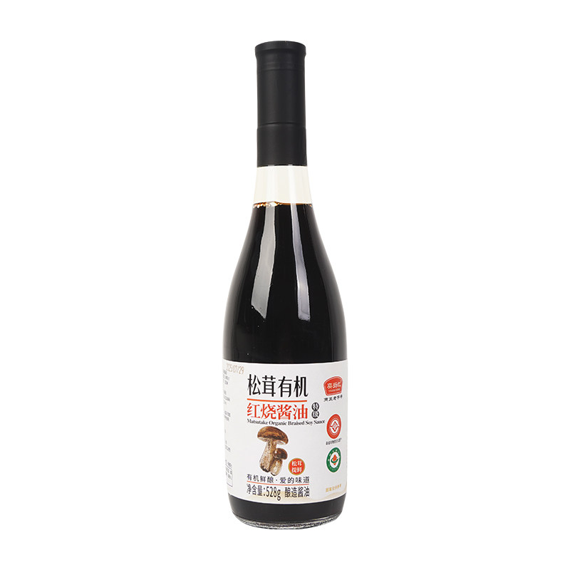 奕扬红松茸有机0添加红烧酱油