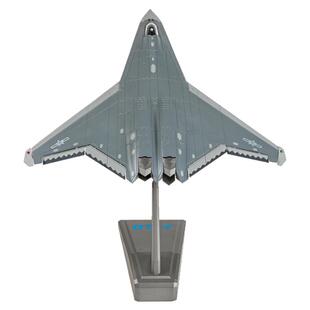 1:64歼50飞机模型仿真合金J50军事摆件中国战斗机6六代机航模礼品