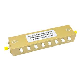 SMA射频可调信号衰减器0-90dB4.3G按键可调衰减器/步进可调衰减器