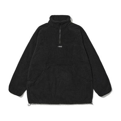 TIRES复古摇粒绒加绒卫衣套头