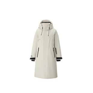 【新疆鹅绒系列】比音勒芬2025冬新款女士休闲收腰长款保暖羽绒服