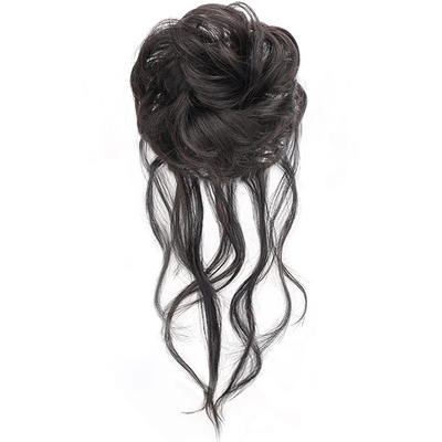 龙须丸子头假发发圈盘发假发髻
