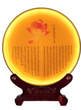 佛像神台背光灯关公财神氛围灯