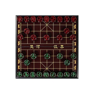 中国象棋实木高档可折叠便携带棋盘棋子高端大号成人专用送礼高级