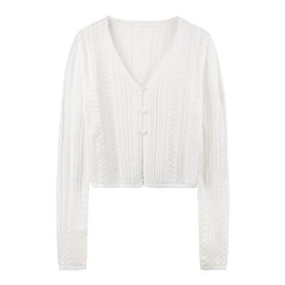 针织开衫女士外搭罩衫