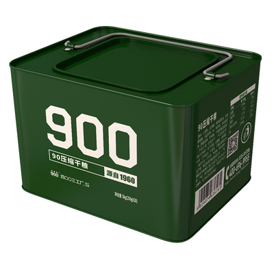 四00三工厂900饼干8斤铁通装