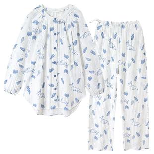 月子服春秋产后纯棉大码200斤哺乳期产妇家居服夏季加厚孕妇睡衣
