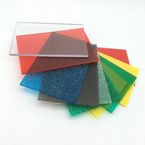 广东厂家透明雨棚pc耐力板料批发国产阳光板板茶色聚碳酸酯出口新