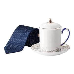 Auratic永丰源先生瓷海上明珠/350ML新君之礼陶瓷茶杯水杯子礼盒
