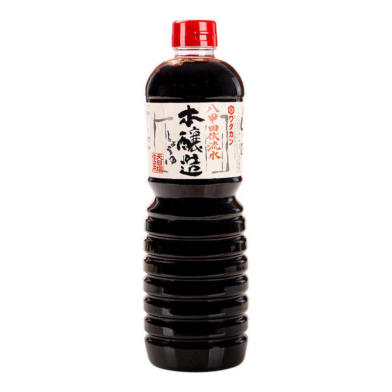 日本进口和田宽浓口酿造酱油1L