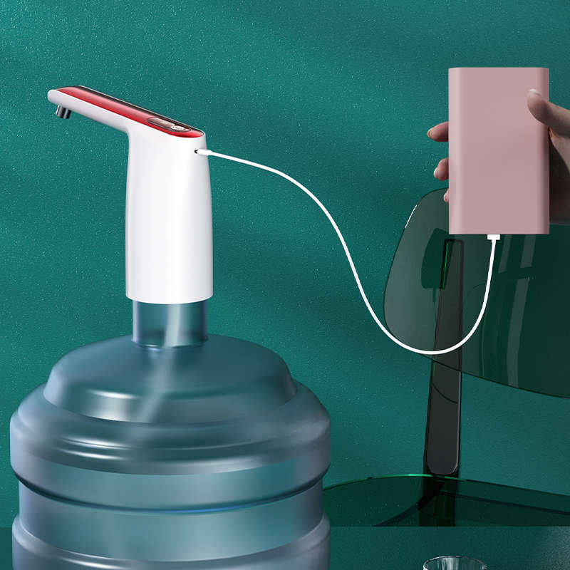 桶装水抽水器电动纯净水桶饮水机吸水泵压水取水矿泉水上水器自动