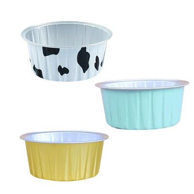 拜格宝宝辅食锡纸碗婴儿发糕模具