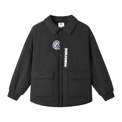 SKECHERS斯凯奇大童运动休闲棉服外套L425K094-0018