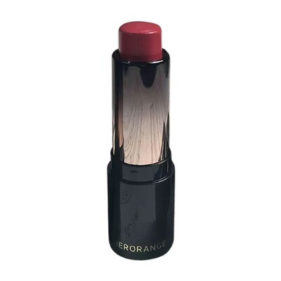 herorange低饱和亚裔伪素颜口红腮红多用膏肉桂滋润唇膏日常淡妆