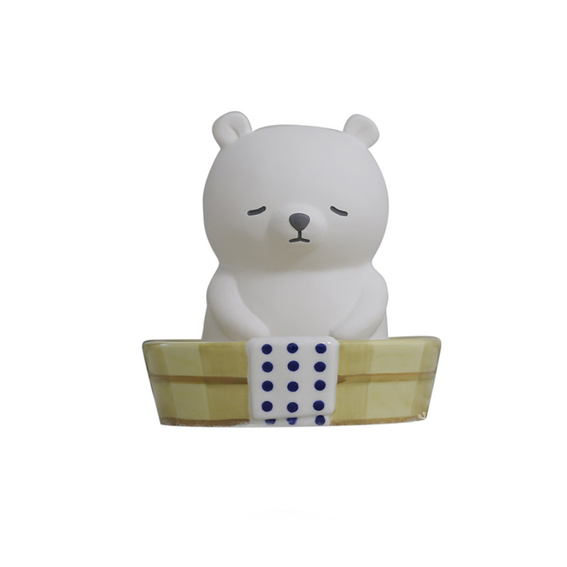 日本立体小狗小猫自然静音素烧