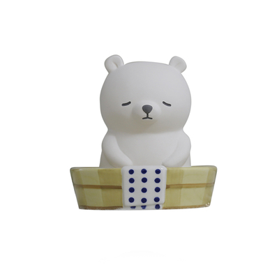 日本立体小狗小猫自然静音素烧