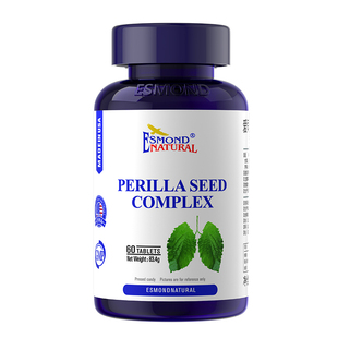 Esmond爱司盟进口紫苏籽槲皮素营养片养肺润肺呼吸顺畅中老年成人