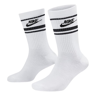 耐克男袜女袜DRI-FIT速干针织耐穿袜舒适中筒运动袜3双DX5089-103