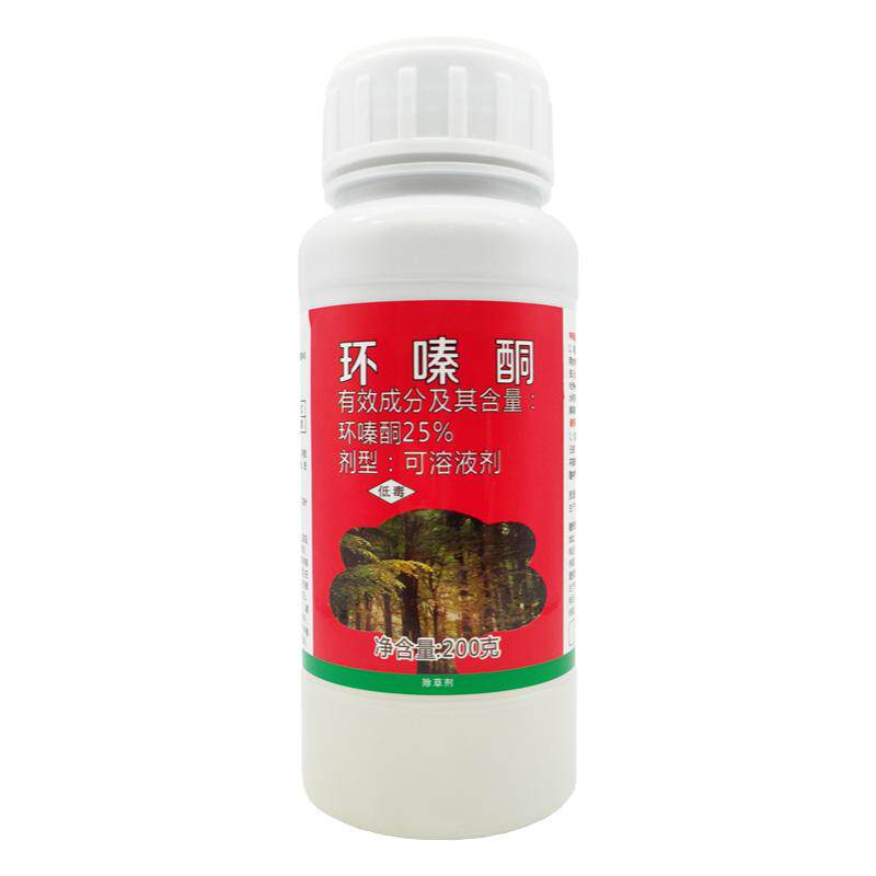 25%环嗪酮水剂杂草烂根药除草剂